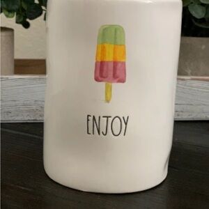 Colorful Popsicle Design Candle